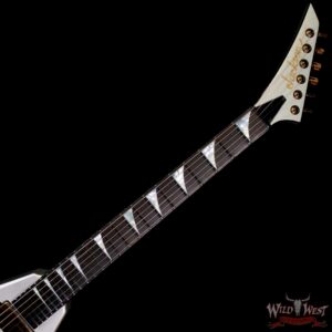 Jackson USA Custom Shop Limited Edition King V Fishman Fluence Modern Humbuckers TOM Bridge Gloss Quicksilver - Image 4