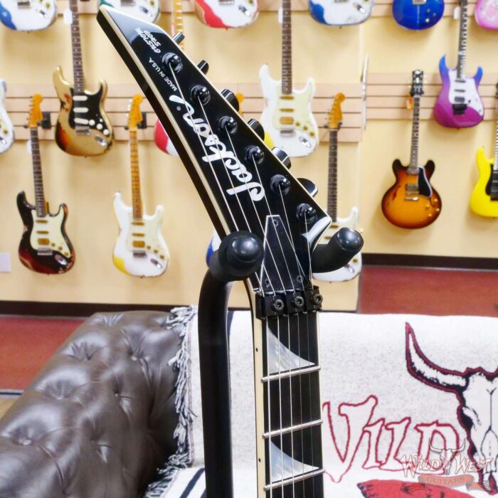 Jackson Custom Shop Kelly HH Floyd Rose KE 2H FR EMG Pickups Ebony - Image 6