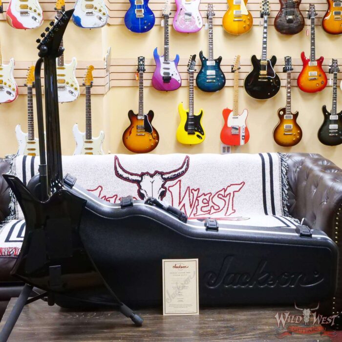 Jackson Custom Shop Kelly HH Floyd Rose KE 2H FR EMG Pickups Ebony - Image 8