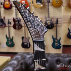 Jackson Custom Shop Joe Williams Masterbuilt Cracked Mirror Kelly HH EMG Pickups TOM String-Thru Body - Image 6