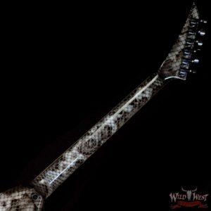 Jackson Custom Shop Randy Rhoads RR 2H Floyd Rose Grey Snakeskin - Image 5