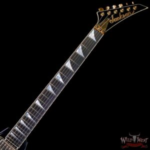 Jackson Custom Shop USA Special Edition Randy Rhoads RR-22 Floyd Rose Heavy Relic Black with White Pinstripes 8.15 LBS - Image 4