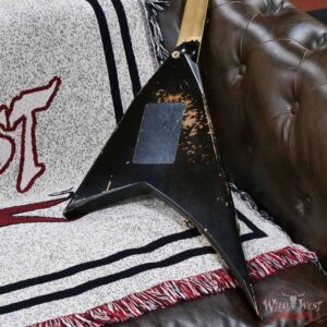 Jackson Custom Shop USA Special Edition Randy Rhoads RR-22 Floyd Rose Heavy Relic Black with White Pinstripes 8.15 LBS - Image 12