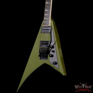 Jackson USA Custom Shop Randy Rhoads RR 2H Floyd Rose NOS Olive Drab Green 7.65 LBS - Image 2