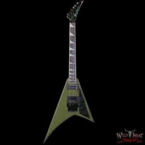 Jackson USA Custom Shop Randy Rhoads RR 2H Floyd Rose NOS Olive Drab Green 7.65 LBS - Image 3
