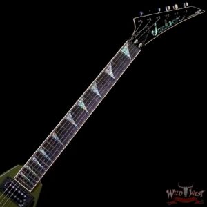 Jackson USA Custom Shop Randy Rhoads RR 2H Floyd Rose NOS Olive Drab Green 7.65 LBS - Image 4