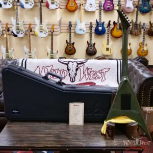 Jackson USA Custom Shop Randy Rhoads RR 2H Floyd Rose NOS Olive Drab Green 7.65 LBS - Image 8