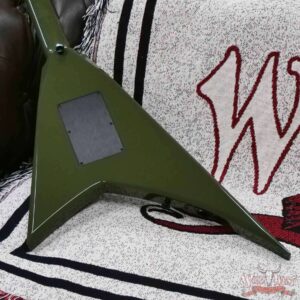 Jackson USA Custom Shop Randy Rhoads RR 2H Floyd Rose NOS Olive Drab Green 7.65 LBS - Image 10