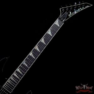 Jackson Custom Shop Wild West Soloist SL2H Seymour Duncan Pickups Floyd Rose Ebony Fingerboard Black Metallic - Image 4