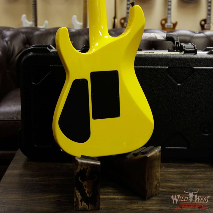 Jackson Custom Shop Wild West Soloist SL1 HSS Seymour Duncan Pickups Ebony Fingerboard Taxi Cab Yellow - Image 9