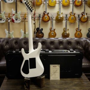 Jackson Custom Shop Soloist SL2H DiMarzio Pickups Floyd Rose Ebony Fingerboard Snow White - Demo - Image 8