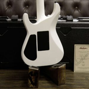 Jackson Custom Shop Soloist SL2H DiMarzio Pickups Floyd Rose Ebony Fingerboard Snow White - Demo - Image 10
