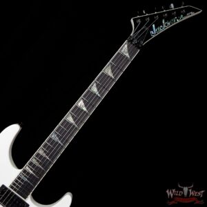Jackson Custom Shop Soloist SL2H DiMarzio Pickups Floyd Rose Ebony Fingerboard Snow White - Demo - Image 4