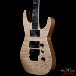 Jackson Custom Shop Wild West Flame Maple Top Soloist SL2H Ebony Fingerboard Natural - Image 2