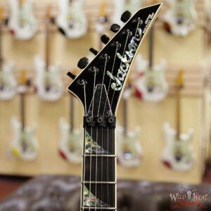 Jackson Custom Shop Wild West Flame Maple Top Soloist SL2H Ebony Fingerboard Natural - Image 7