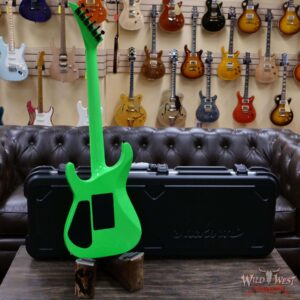 Jackson Custom Shop Soloist SL2H Floyd Rose Seymour Duncan Pickups Ebony Fingerboard Neon Green - Image 9