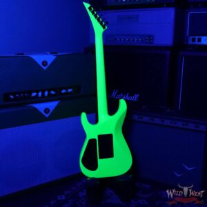 Jackson Custom Shop Soloist SL2H Floyd Rose Seymour Duncan Pickups Ebony Fingerboard Neon Green - Image 10