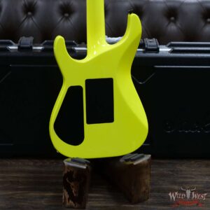 Jackson Custom Shop Soloist SL2H Seymour Duncan Pickups Floyd Rose Ebony Fingerboard Neon Yellow - Image 13