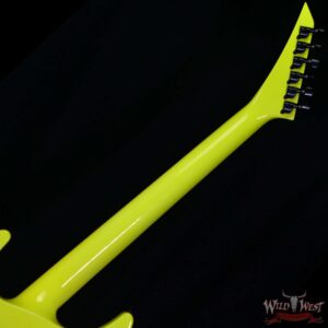 Jackson Custom Shop Soloist SL2H Seymour Duncan Pickups Floyd Rose Ebony Fingerboard Neon Yellow - Image 8