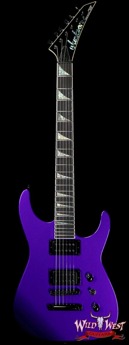 Jackson Custom Shop Wild West Soloist SL2H Stoptail Bare Knuckle Juggernaut Pickups Ebony Fingerboard Pavo Purple