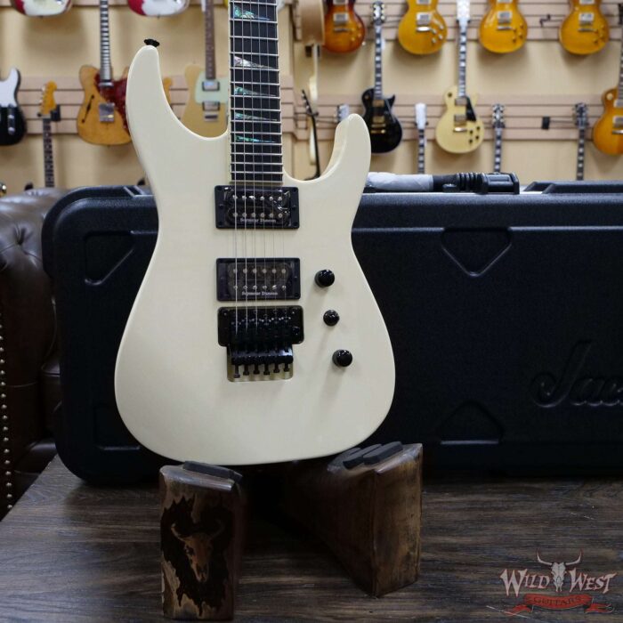 Jackson Custom Shop Wild West LTD Soloist SL2H Seymour Duncan Pickups Floyd Rose Ebony Fingerboard Vanilla Shake - Image 7