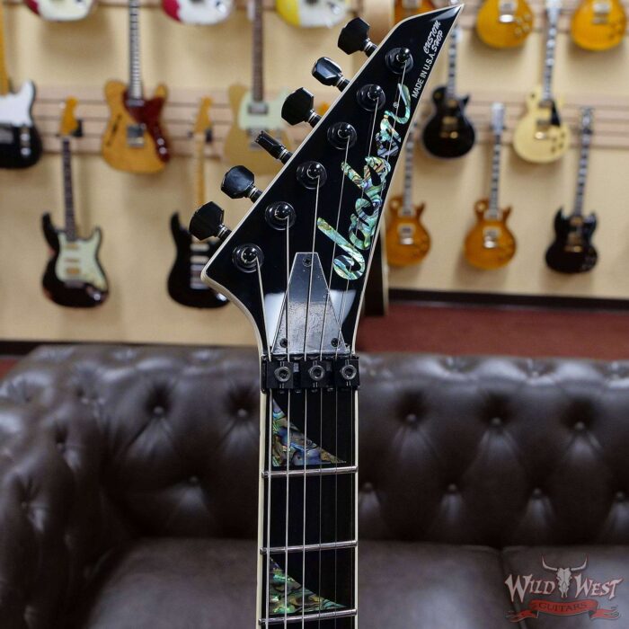 Jackson Custom Shop Wild West LTD Soloist SL2H Seymour Duncan Pickups Floyd Rose Ebony Fingerboard Vanilla Shake - Image 6