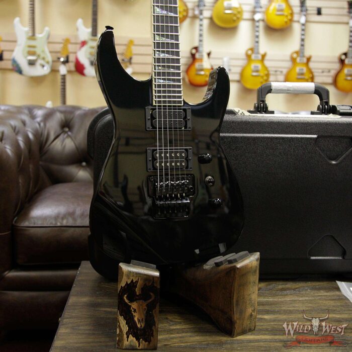 Jackson Custom Shop Soloist SL2H DiMarzio Pickups Floyd Rose Ebony Fingerboard Black Metallic - Image 8