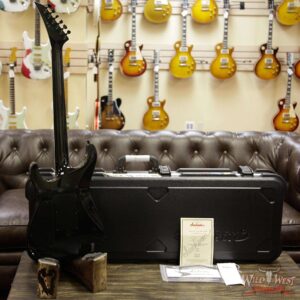 Jackson Custom Shop Soloist SL2H DiMarzio Pickups Floyd Rose Ebony Fingerboard Black Metallic - Image 9