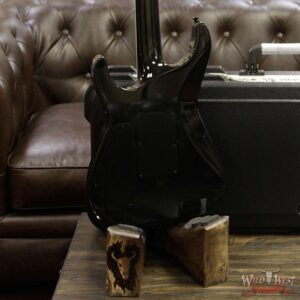 Jackson Custom Shop Soloist SL2H DiMarzio Pickups Floyd Rose Ebony Fingerboard Black Metallic - Image 11