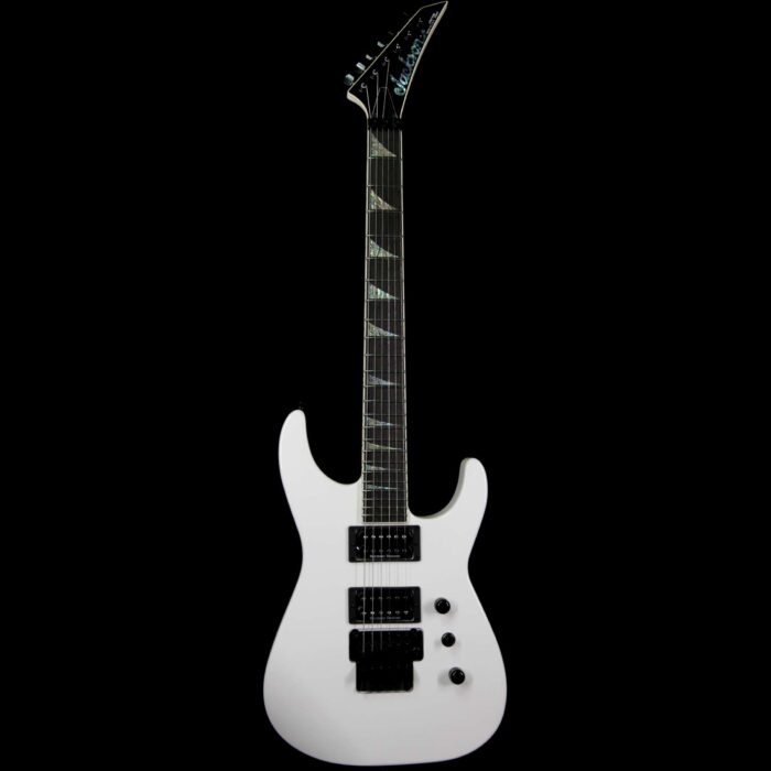 Jackson Custom Shop Wild West Soloist SL2H Seymour Duncan Pickups Floyd Rose Ebony Fingerboard Snow White - Image 3