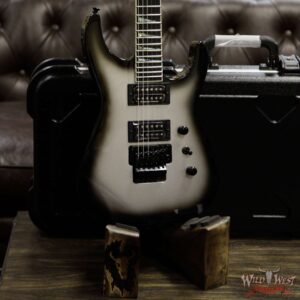 Jackson Custom Shop Wild West Soloist SL2H Seymour Duncan Pickups Floyd Rose Ebony Fingerboard Silver Burst - Image 7