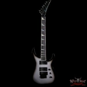 Jackson Custom Shop Wild West Soloist SL2H Seymour Duncan Pickups Floyd Rose Ebony Fingerboard Silver Burst - Image 3