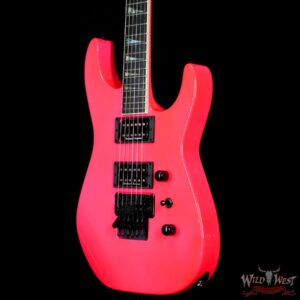 Jackson Custom Shop Soloist SL2H Seymour Duncan Pickups Floyd Rose Ebony Fingerboard Neon Pink - Image 2