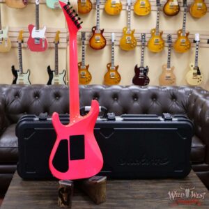 Jackson Custom Shop Soloist SL2H Seymour Duncan Pickups Floyd Rose Ebony Fingerboard Neon Pink - Image 8