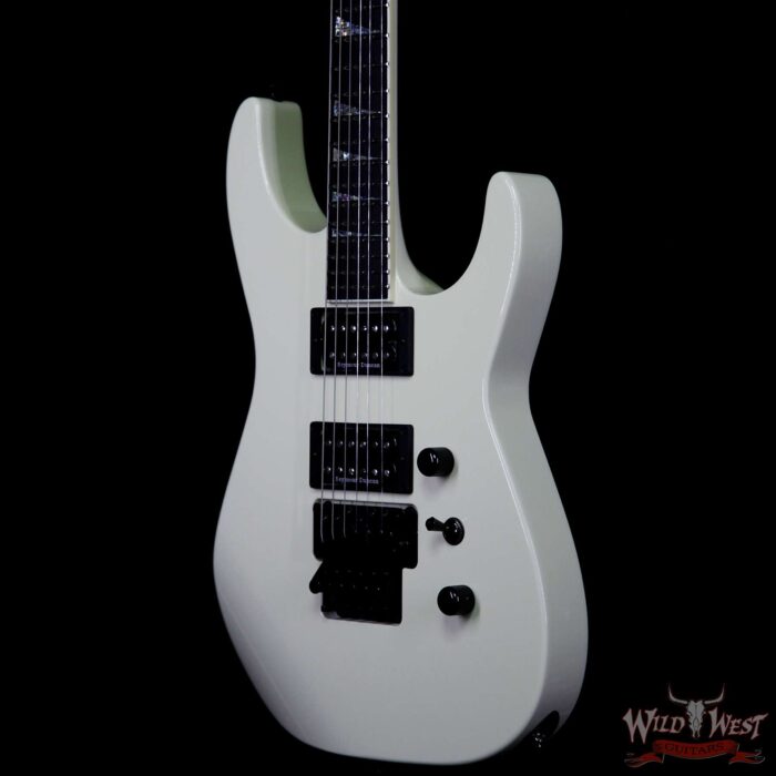Jackson Custom Shop Wild West Soloist SL2H Seymour Duncan Pickups Floyd Rose Ebony Fingerboard Vanilla Shake - Image 2