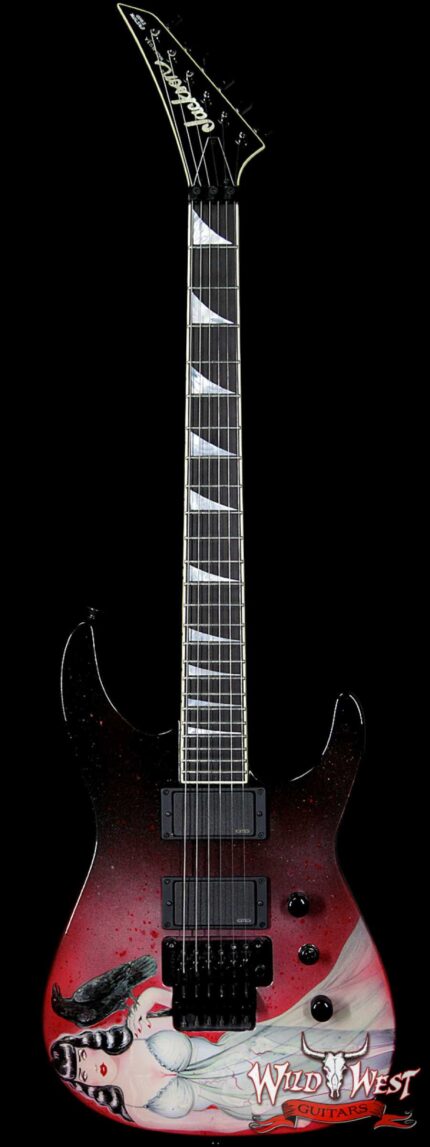 Jackson Custom Shop “Haunted” Soloist SL2H EMG Pickups Artwork by Sara Ray
