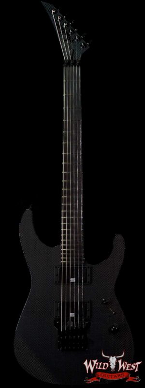 Jackson Custom Shop USA Signature Limited Edition Mick Thomson Carbon Fiber Soloist Ebony Fingerboard Black