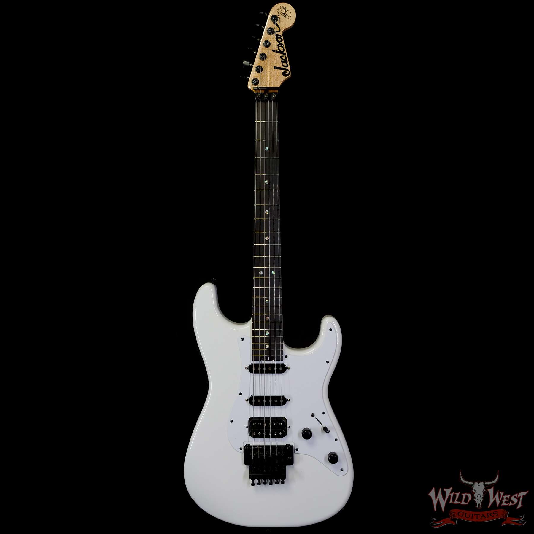 jacksoncs-xn010021-c1__wwg.jpg Jackson USA Custom Shop Signature Adrian Smith San Dimas SD Ebony Fingerboard Snow White - Image 3