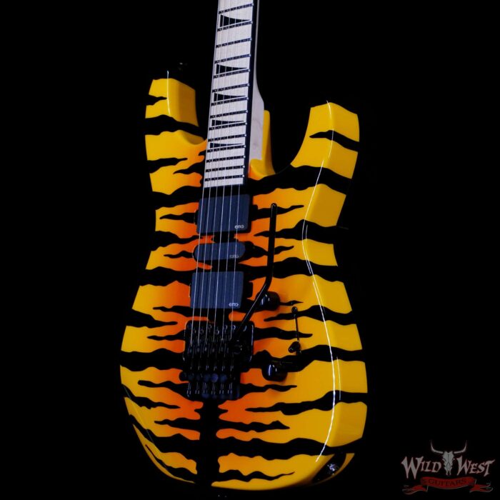 Jackson USA Custom Shop Limited Edition DINKY DK-24 FR Floyd Rose EMG Pickups NOS Bengal Tiger 8.20 LBS - Image 2