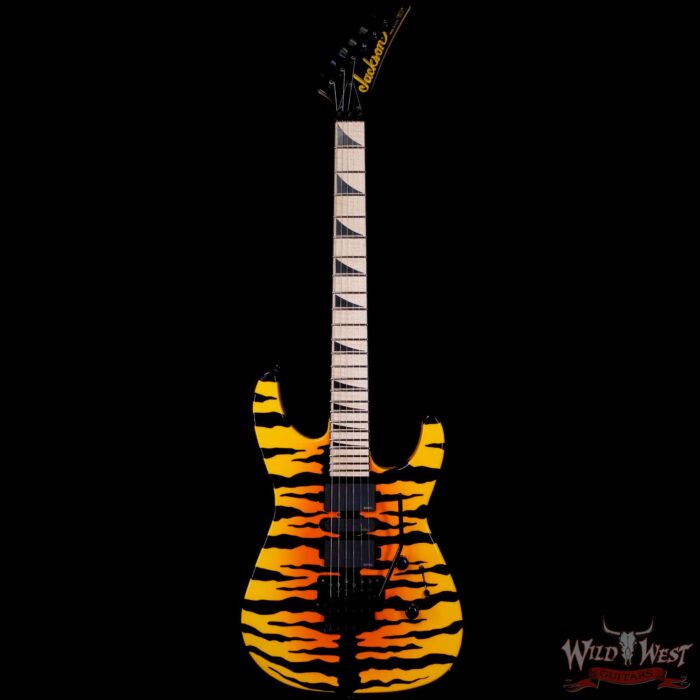 Jackson USA Custom Shop Limited Edition DINKY DK-24 FR Floyd Rose EMG Pickups NOS Bengal Tiger 8.20 LBS - Image 3