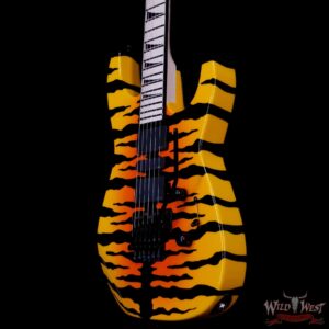 Jackson USA Custom Shop Limited Edition DINKY DK-24 FR Floyd Rose EMG Pickups NOS Bengal Tiger 7.90 LBS - Image 2