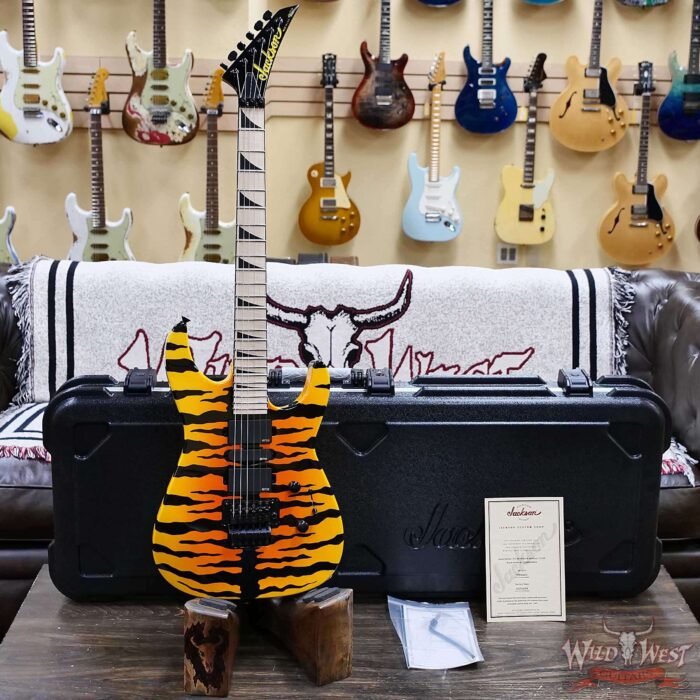 Jackson USA Custom Shop Limited Edition DINKY DK-24 FR Floyd Rose EMG Pickups NOS Bengal Tiger 8.10 LBS - Image 6
