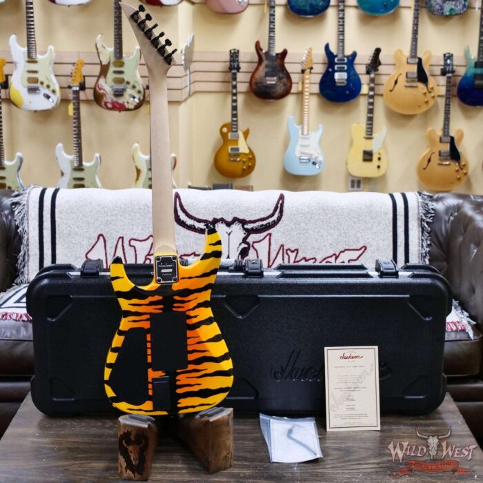 Jackson USA Custom Shop Limited Edition DINKY DK-24 FR Floyd Rose EMG Pickups NOS Bengal Tiger 8.10 LBS - Image 9
