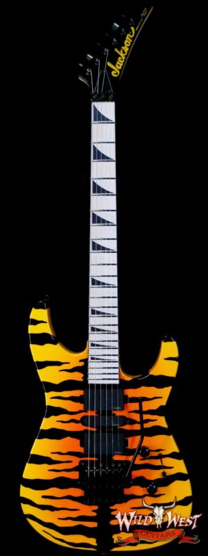 Jackson USA Custom Shop Limited Edition DINKY DK-24 FR Floyd Rose EMG Pickups NOS Bengal Tiger 8.10 LBS