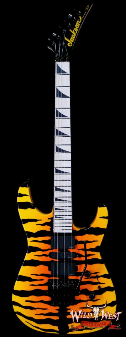 Jackson USA Custom Shop Limited Edition DINKY DK-24 FR Floyd Rose EMG Pickups NOS Bengal Tiger 8.10 LBS