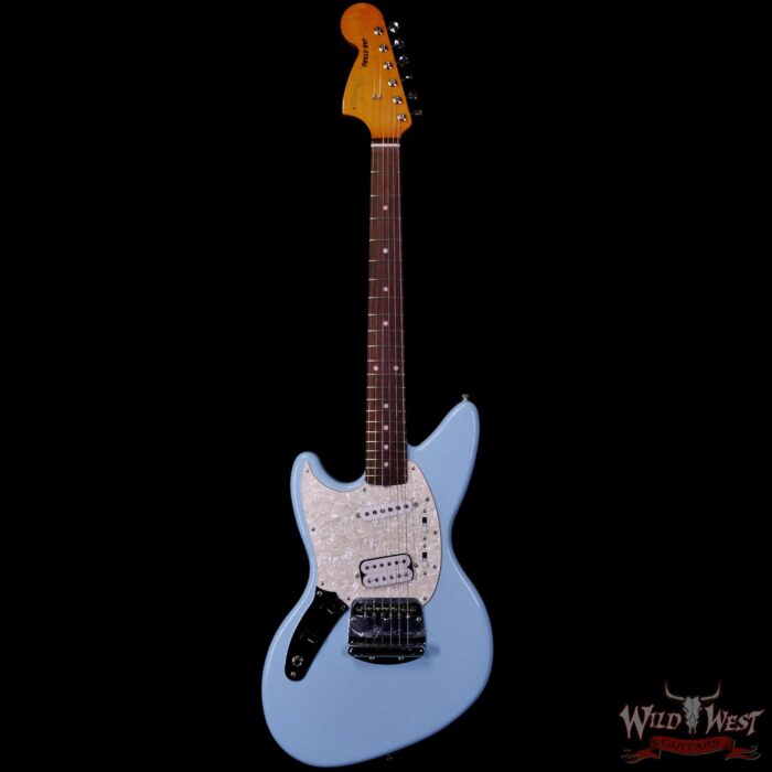 Fender Kurt Cobain Jag-Stang Rosewood Fingerboard Sonic Blue Left-Hand Lefty - Image 3