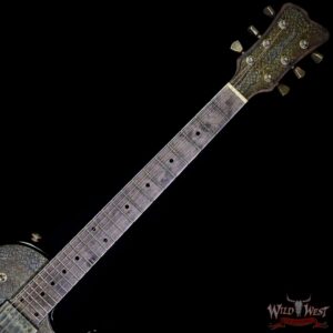 James Trussart Steeltop in Antique Silver Snakeskin #12137 - Image 4