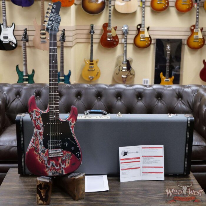 James Tyler USA Studio Elite Burning Water 2K Rosewood Fingerboard w/ Midboost Preamp 7.20 LBS - Image 6