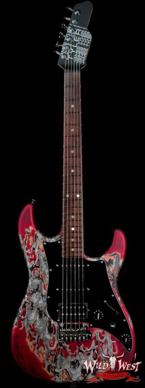 James Tyler USA Studio Elite Burning Water 2K Rosewood Fingerboard w/ Midboost Preamp 7.30 LBS