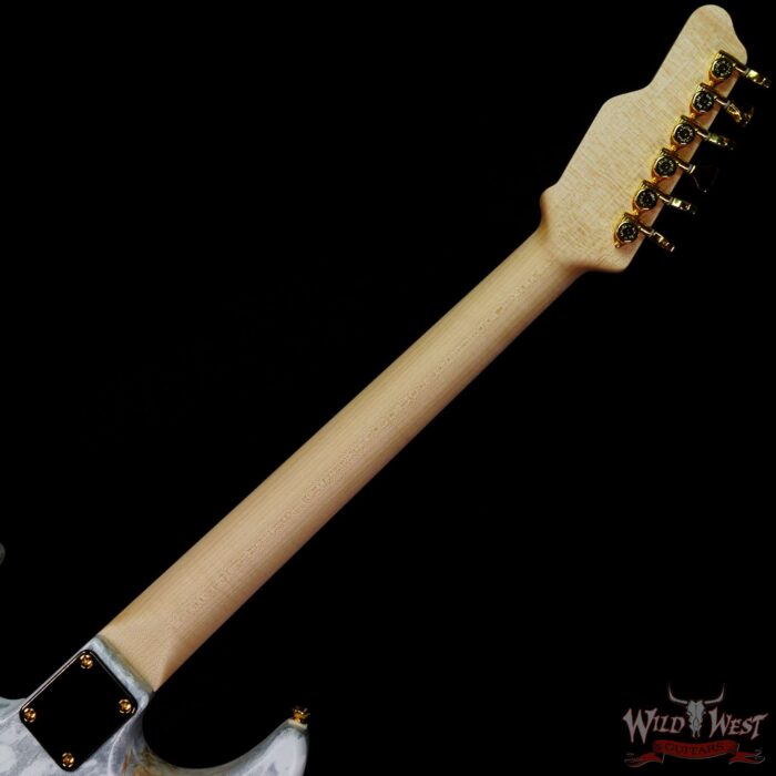 James Tyler USA Studio Elite HD HSS Rosewood Fingerboard Midboost Preamp White Shmear Semi-Gloss Finish - Image 5
